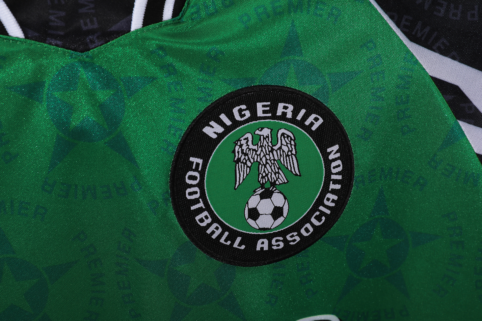 1994 Nigeria Home Retro Jersey - Image 7