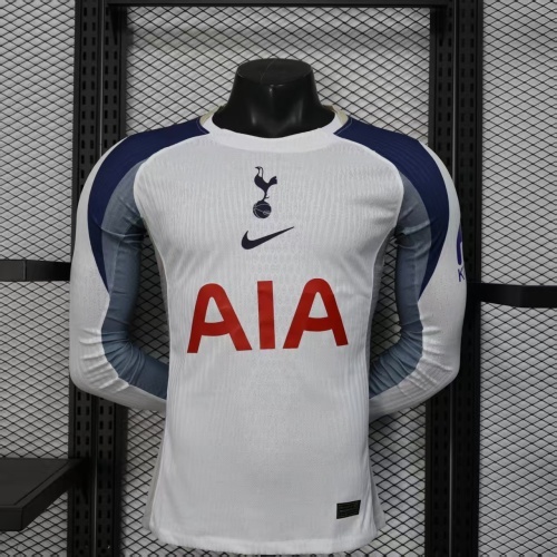 25-26 Tottenham Hotspur Home Player Long Sleeve Jersey