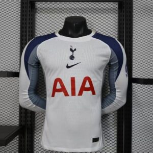 25-26 Tottenham Hotspur Home Player Long Sleeve Jersey