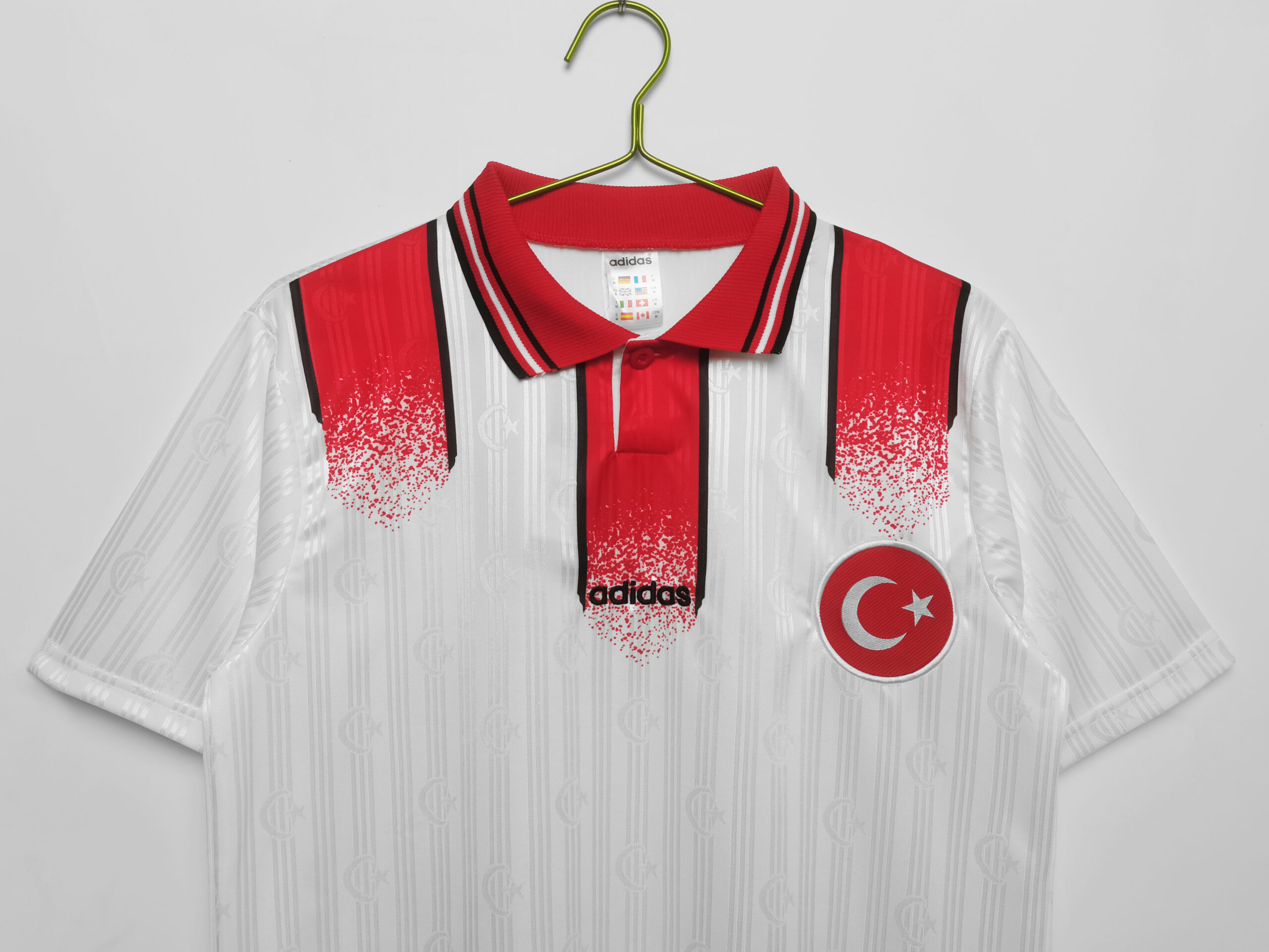1996 Turkey Away Retro Jersey - Image 2