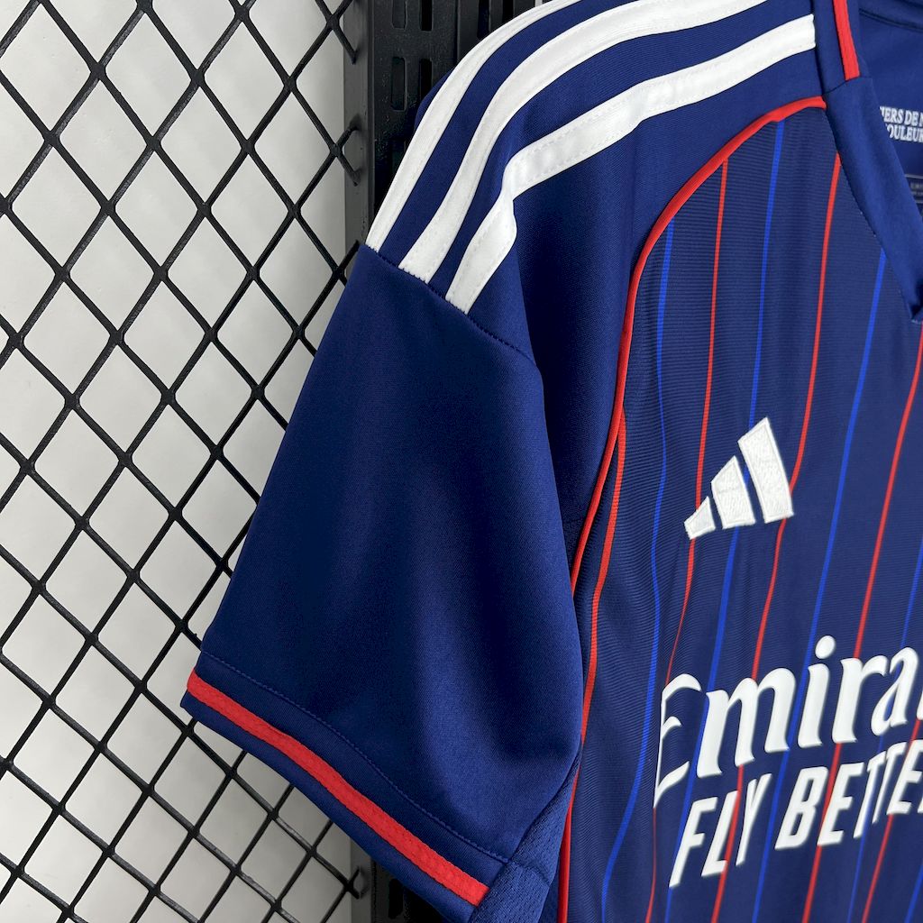 25-26 Lyon Away Fans Jersey - Image 6