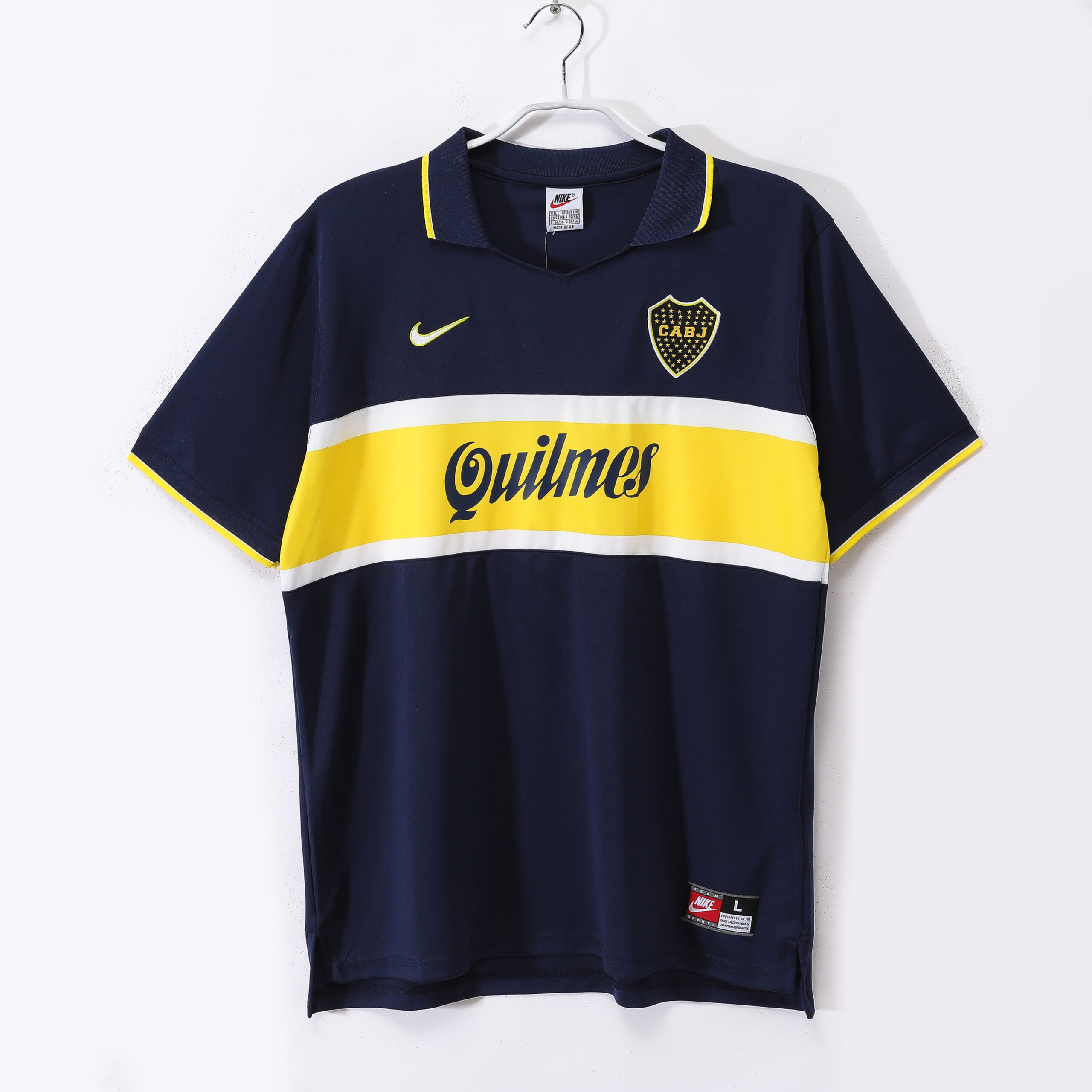 96-97 Boca Juniors Home Retro Jersey