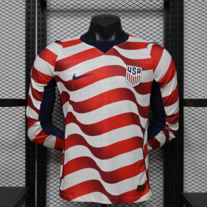 2026 Wolrd Cup USA Home Player Long Sleeve Jersey
