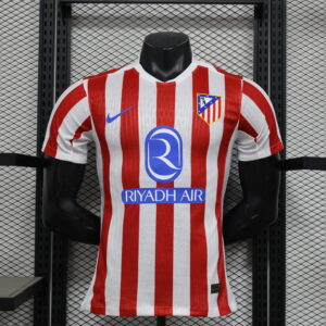 25-26  Atletico Madrid Home Player Jersey