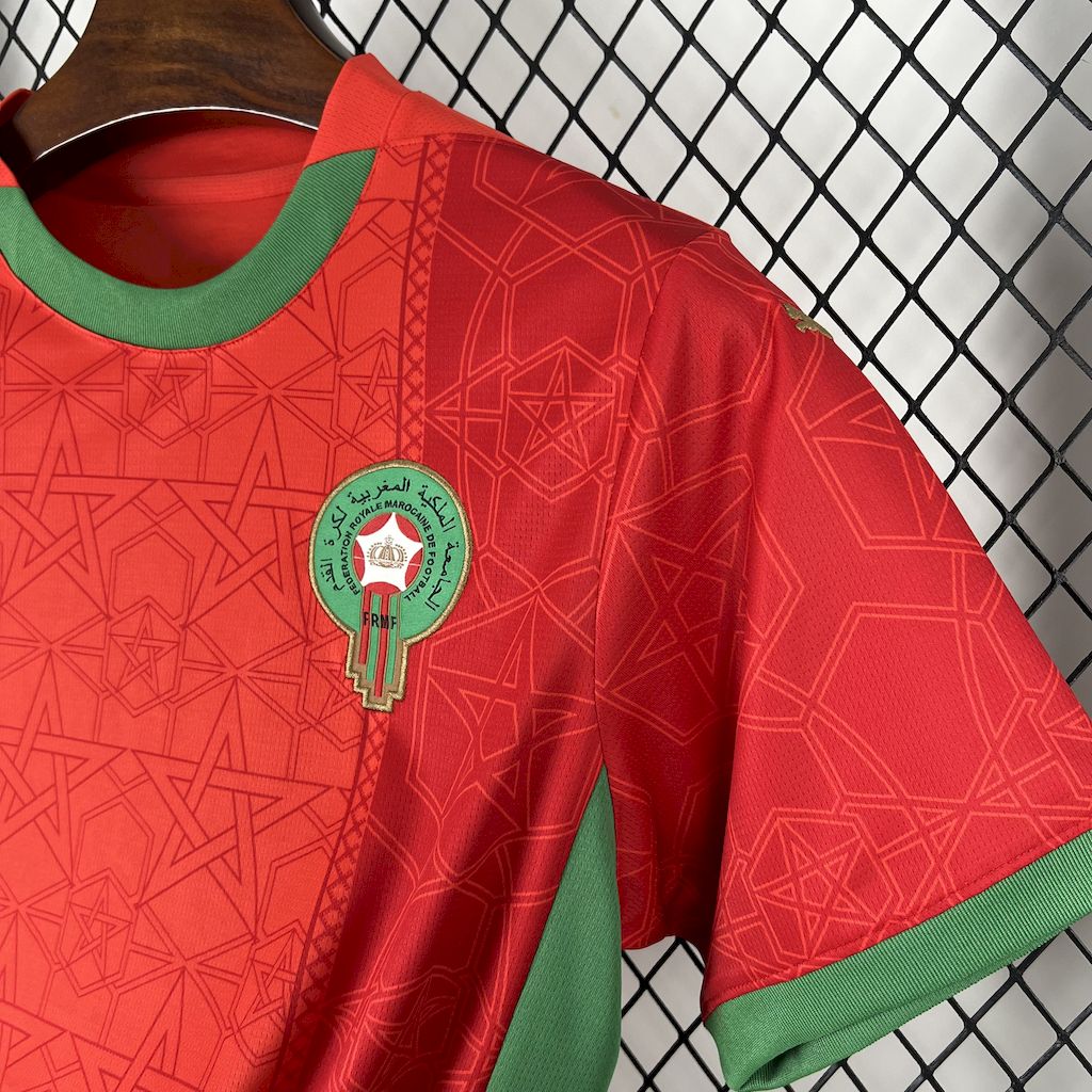2025 Morocco Home Fans Jersey - Image 4
