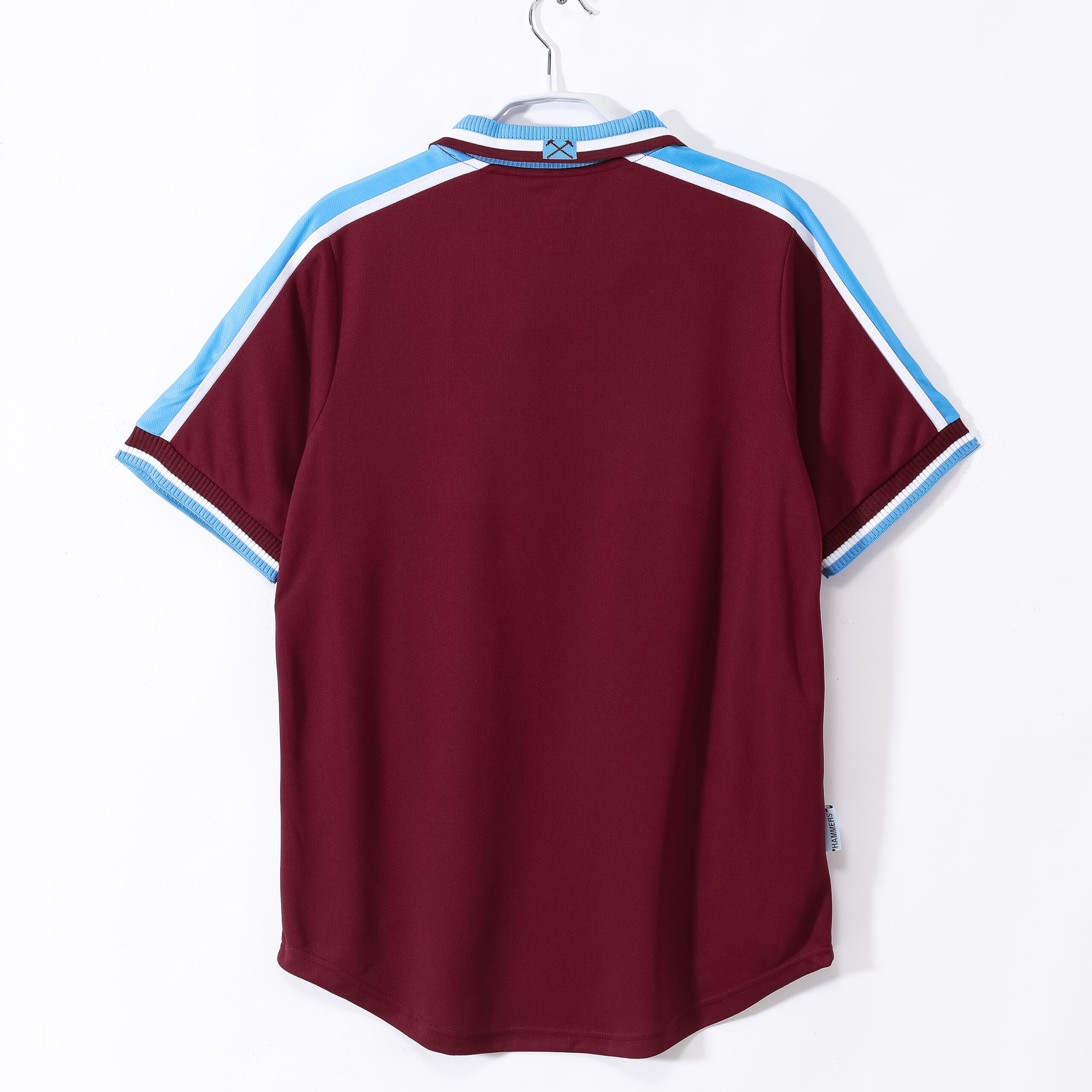 99-01 West Ham United Home Retro Jersey - Image 10