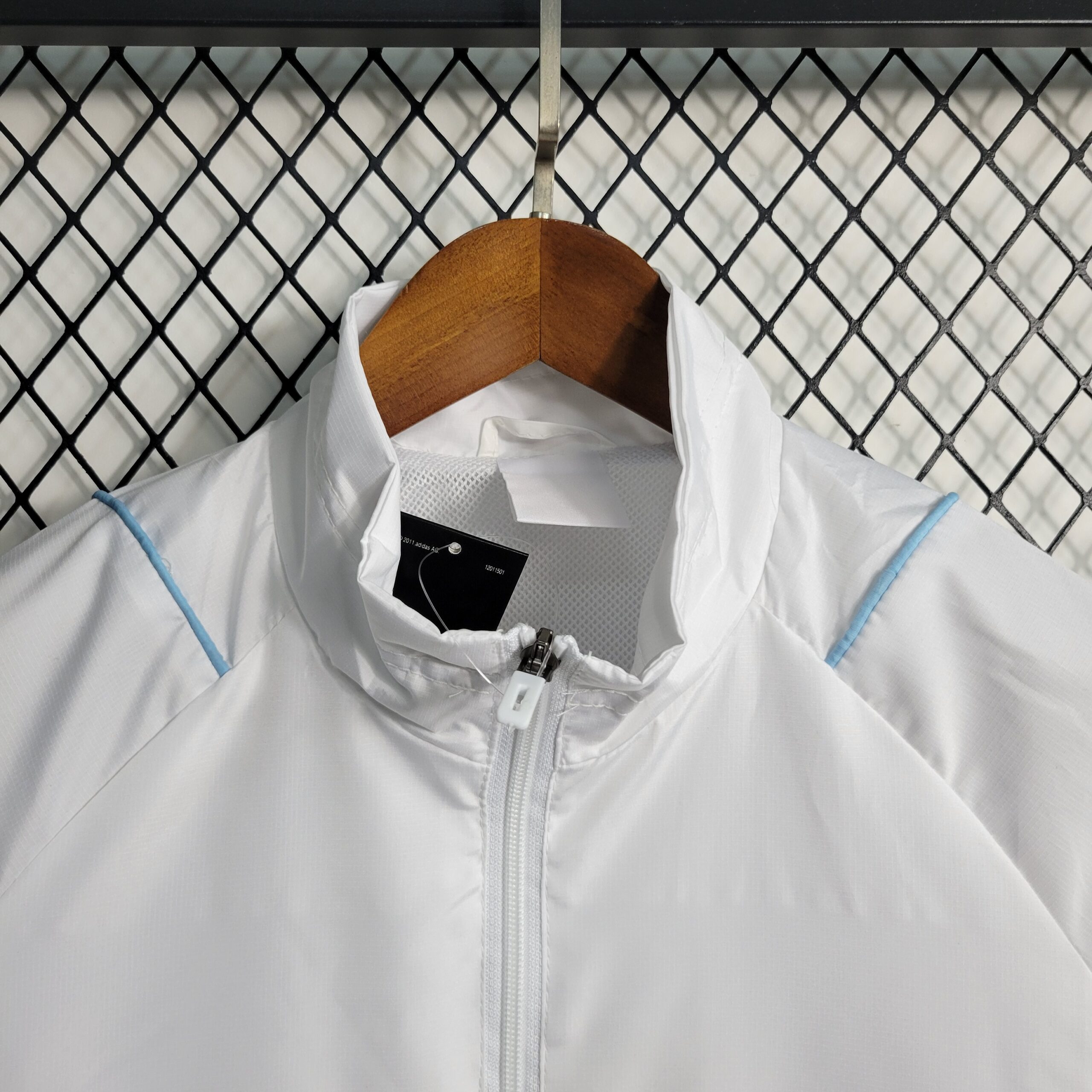 2023 Belgium White Windbreaker S-XXL - Image 2