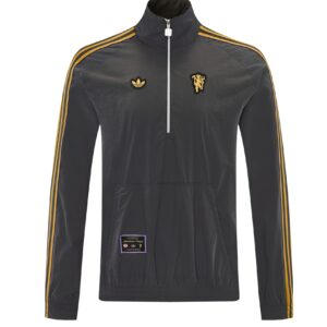 2026 Manchester United Gray Windbreaker
