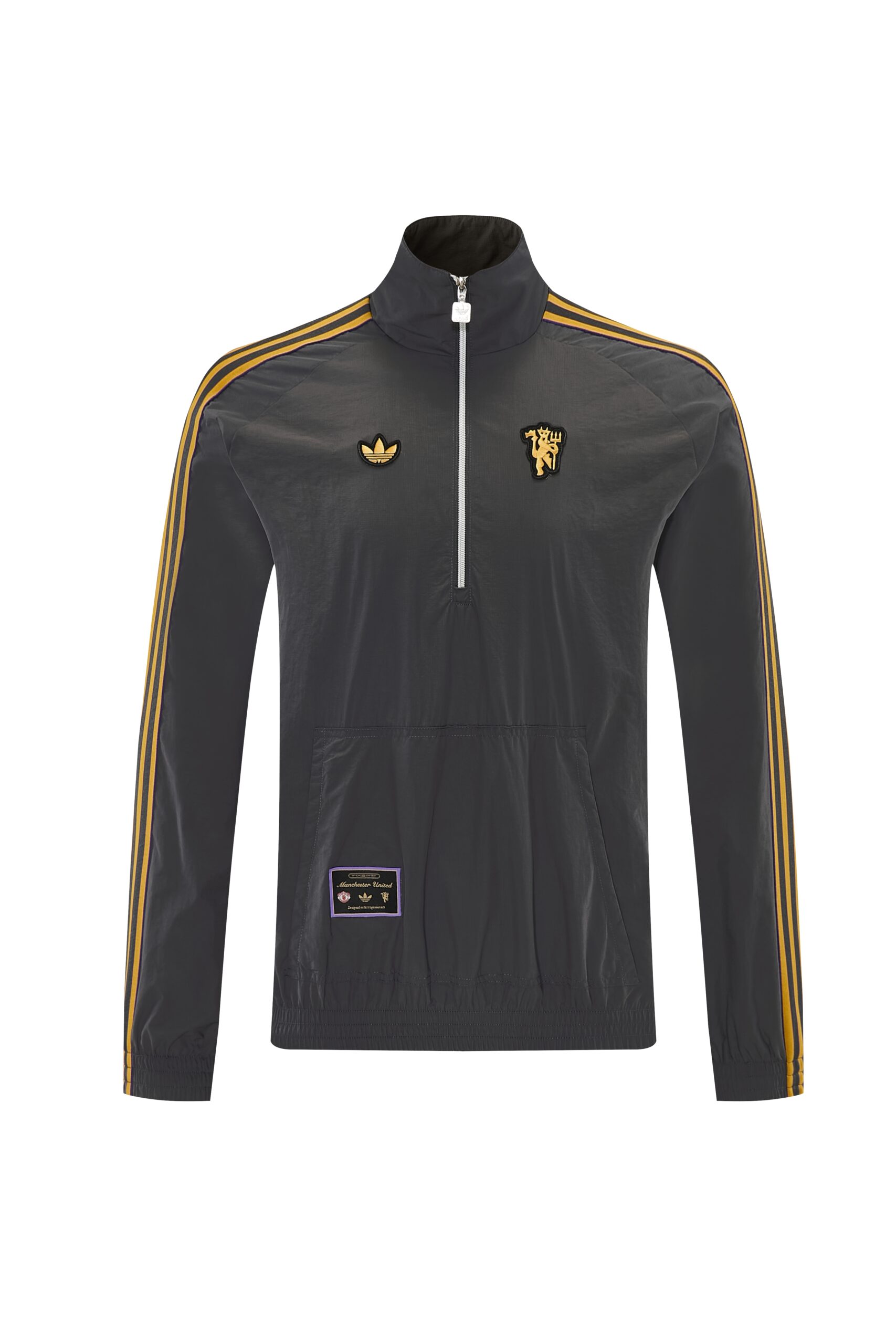2026 Manchester United Gray Windbreaker
