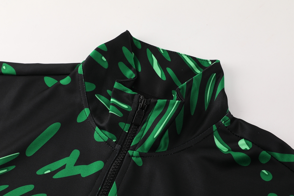 2024 Nigeria Green Jacket Tracksuit - Image 4