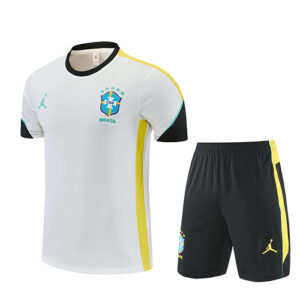 2026 Brazil Short Sleeve Training Suit