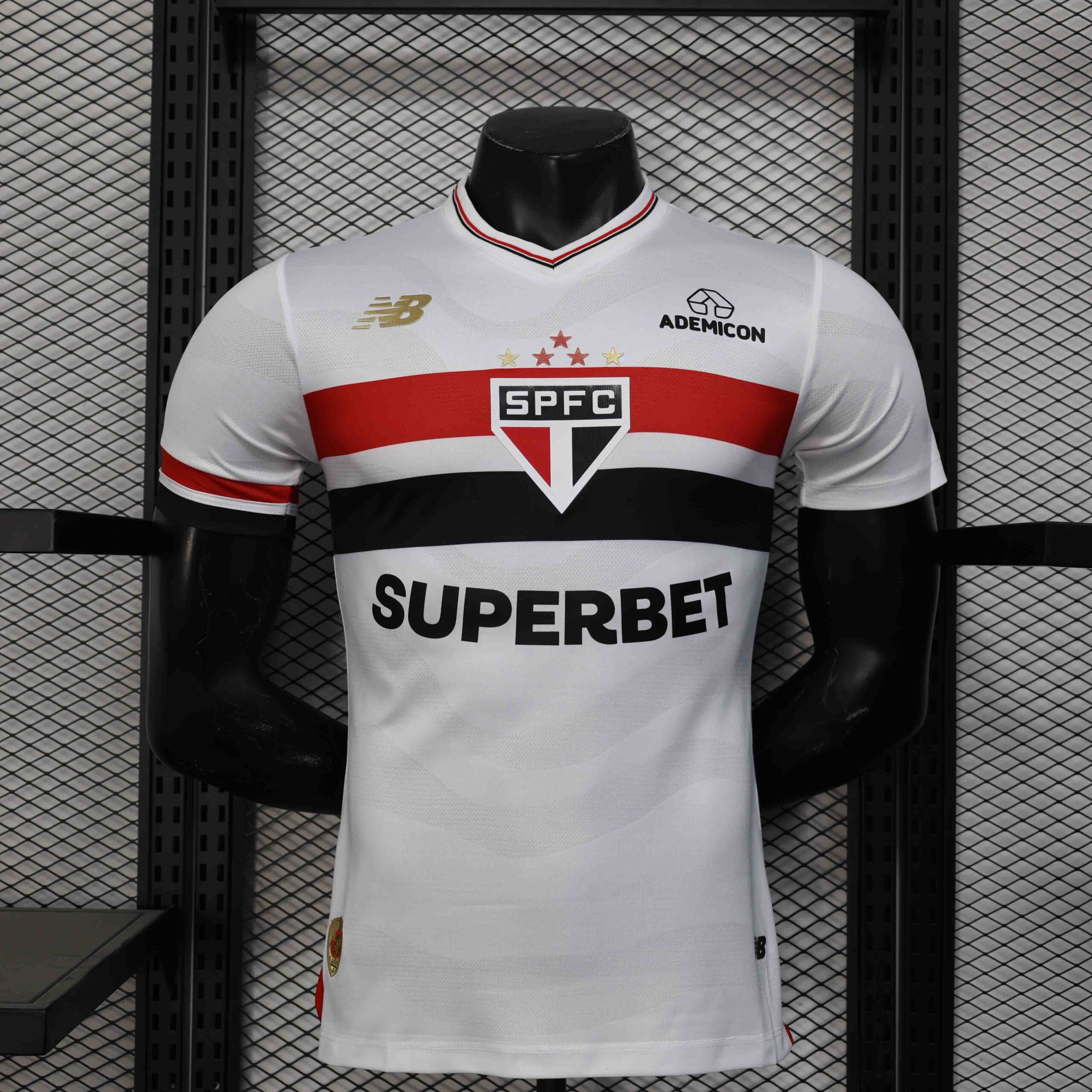 25-26 Sao Paulo Home Player Jersey