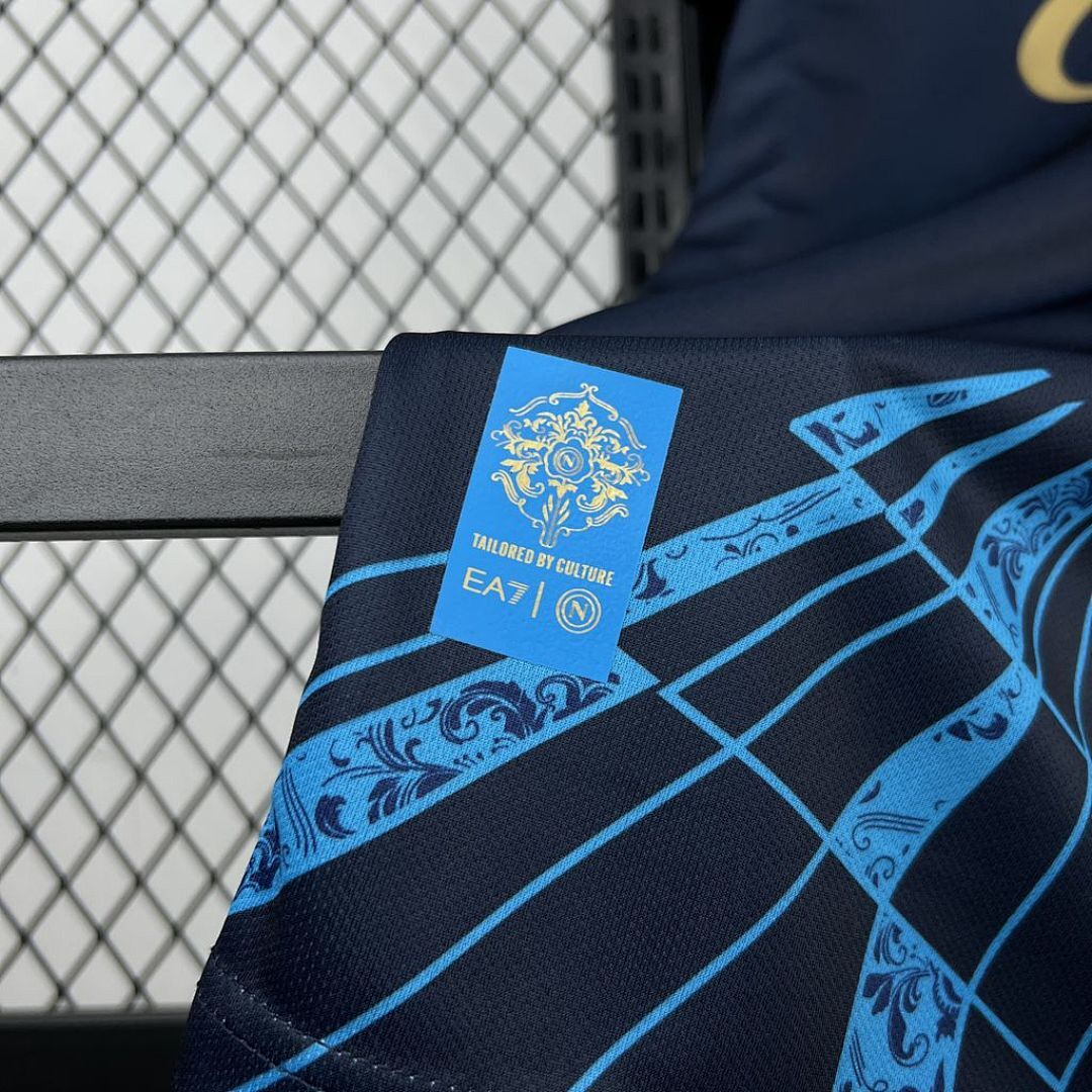 25-26 Napoli Training Long Sleeve Jersey - Image 2