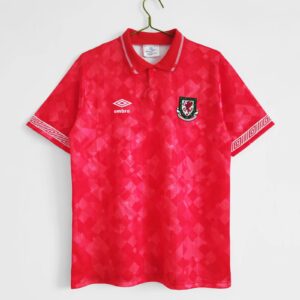 1990-92 Wales Home Retro Jersey