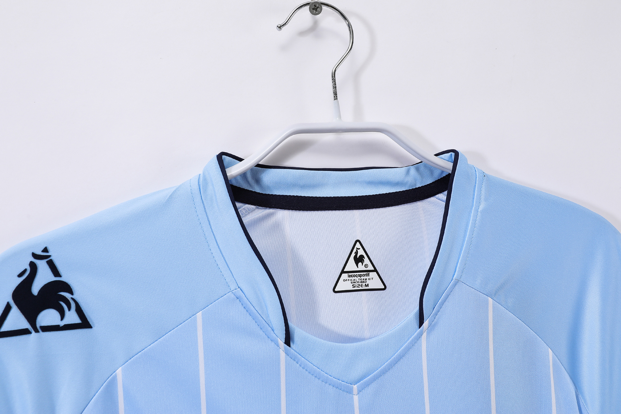 07-08 Manchester City Home Retro Jersey - Image 2