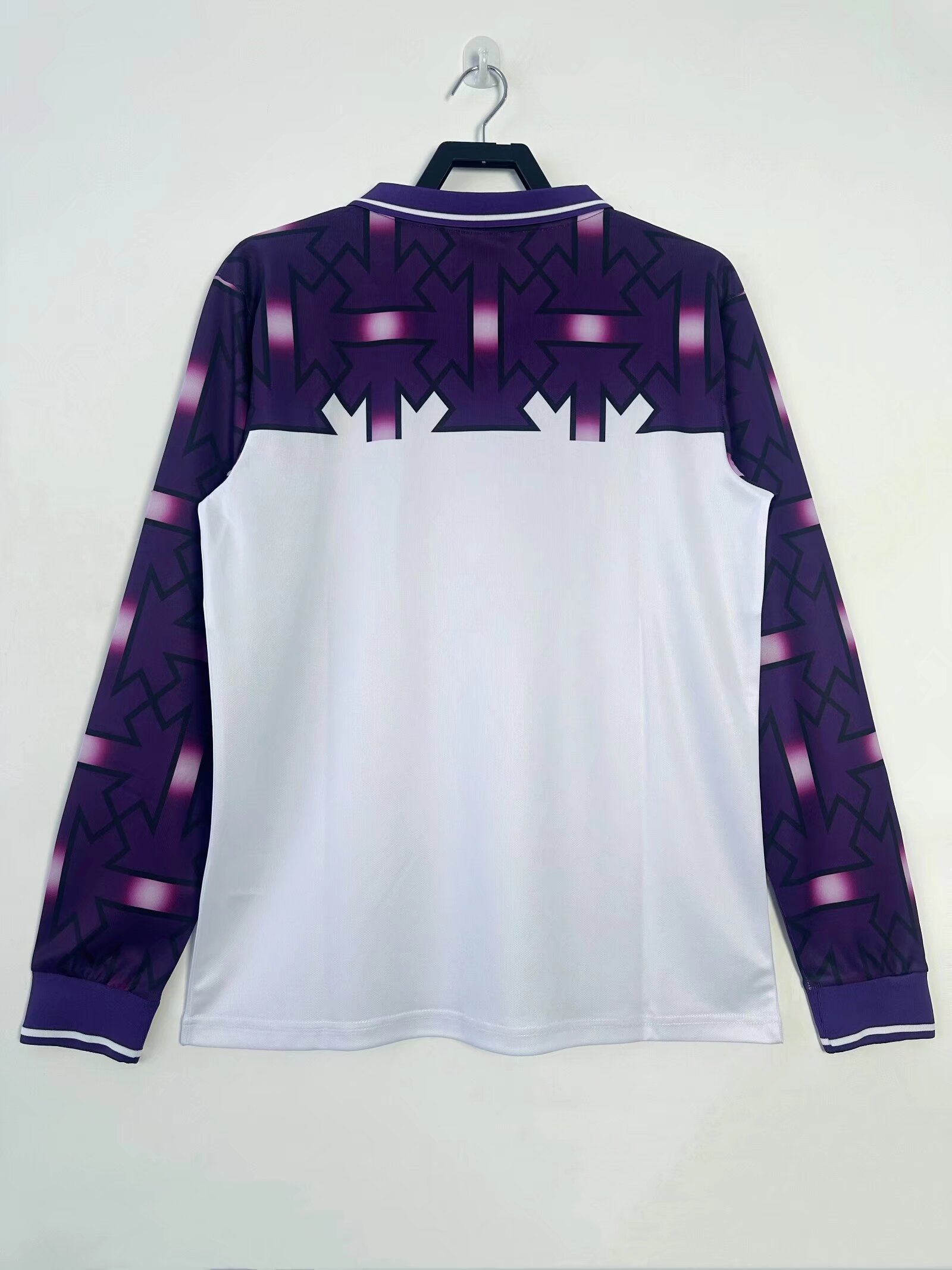 92-93 Fiorentina Away Long Sleeve Retro Jersey - Image 2