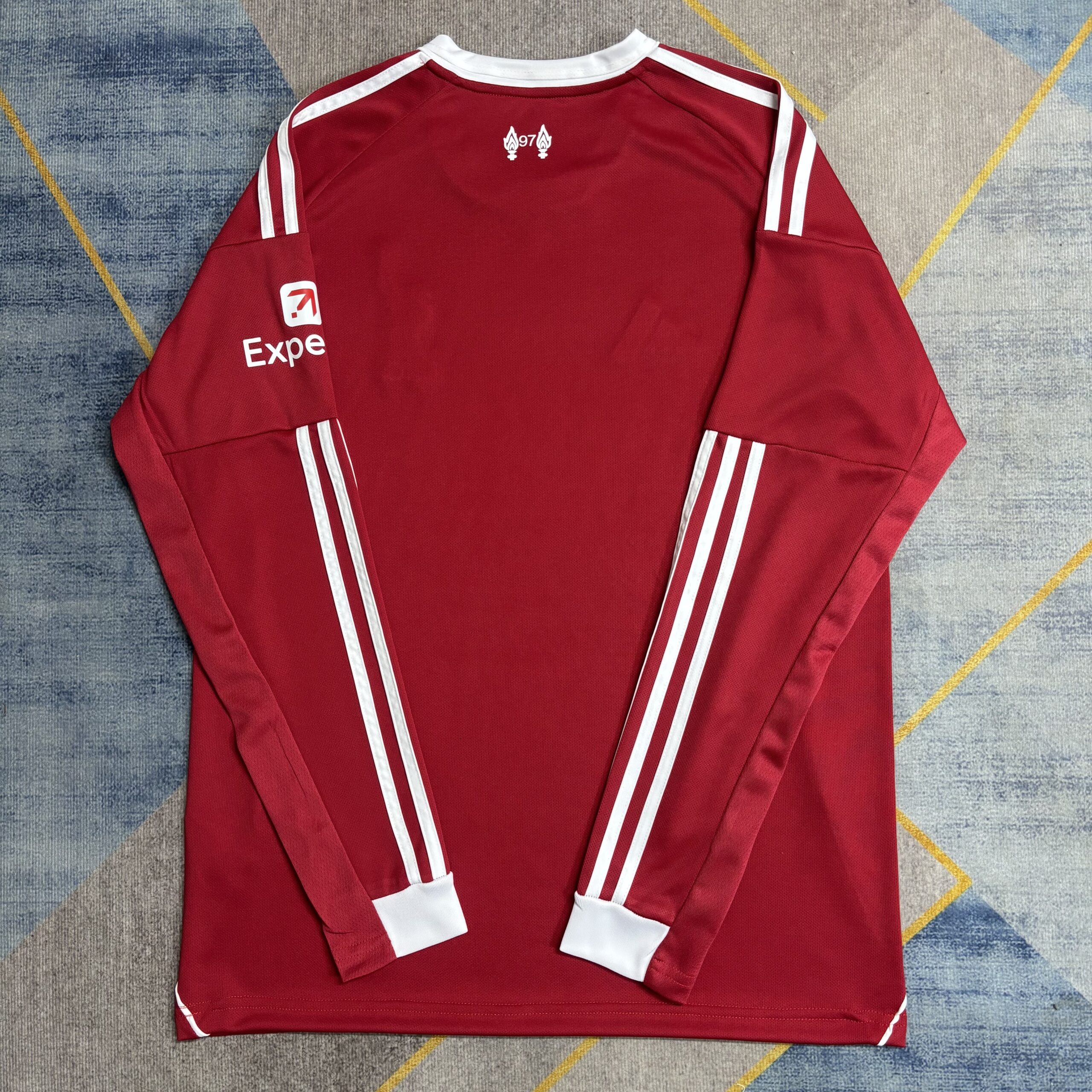 25-26 Liverpool Home Long Sleeve Fans Jersey/25-26 - JerseyLab - Image 2