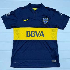 14-15 Boca Juniors Home Retro Jersey