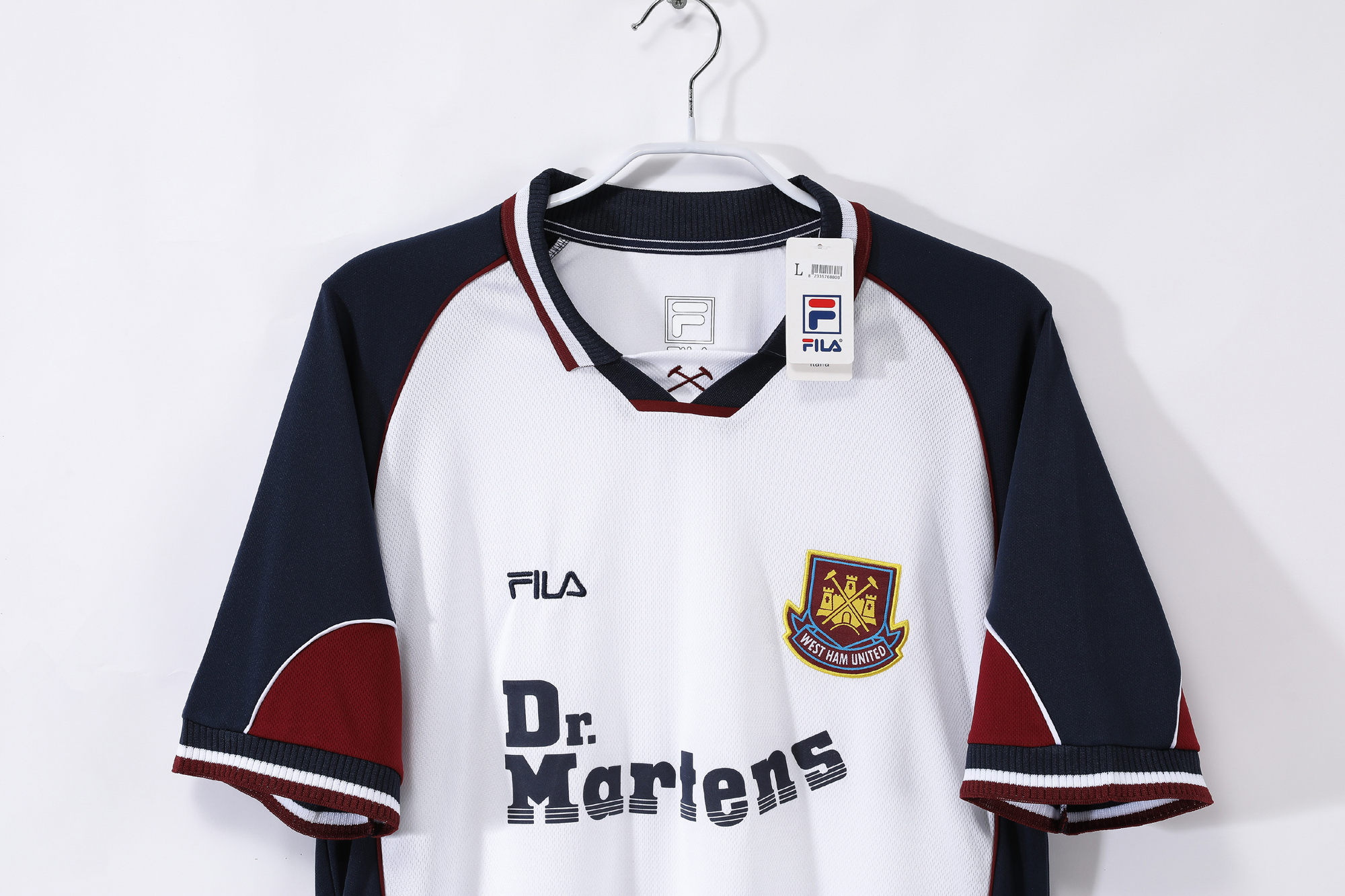 99-01 West Ham United Away Retro Jersey - Image 7
