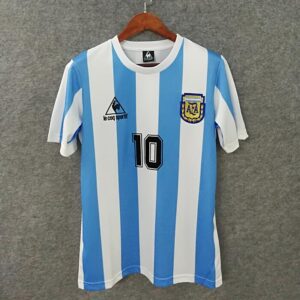 1986 Argentina Home Jersey with 10# MARADONA Item NO.: RT0069