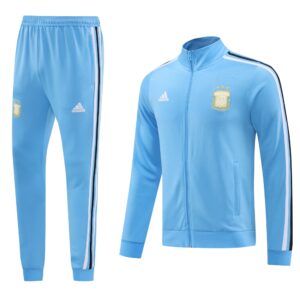 2024 Argentina Light Blue Jacket Tracksuit Item NO.: JTMT158